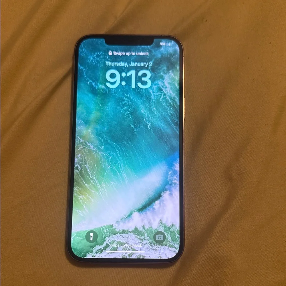 Apple Smartphone in Elegant Silver